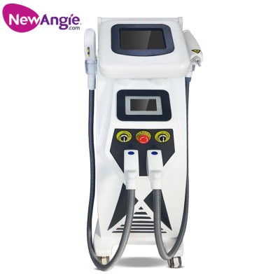 Multifunction tattoo removal skin rejuvenation ipl/rf laser machine